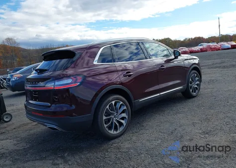 2022 Lincoln Nautilus Reserve from USA, damaged, VIN 2LMPJ8K9XNBL25086